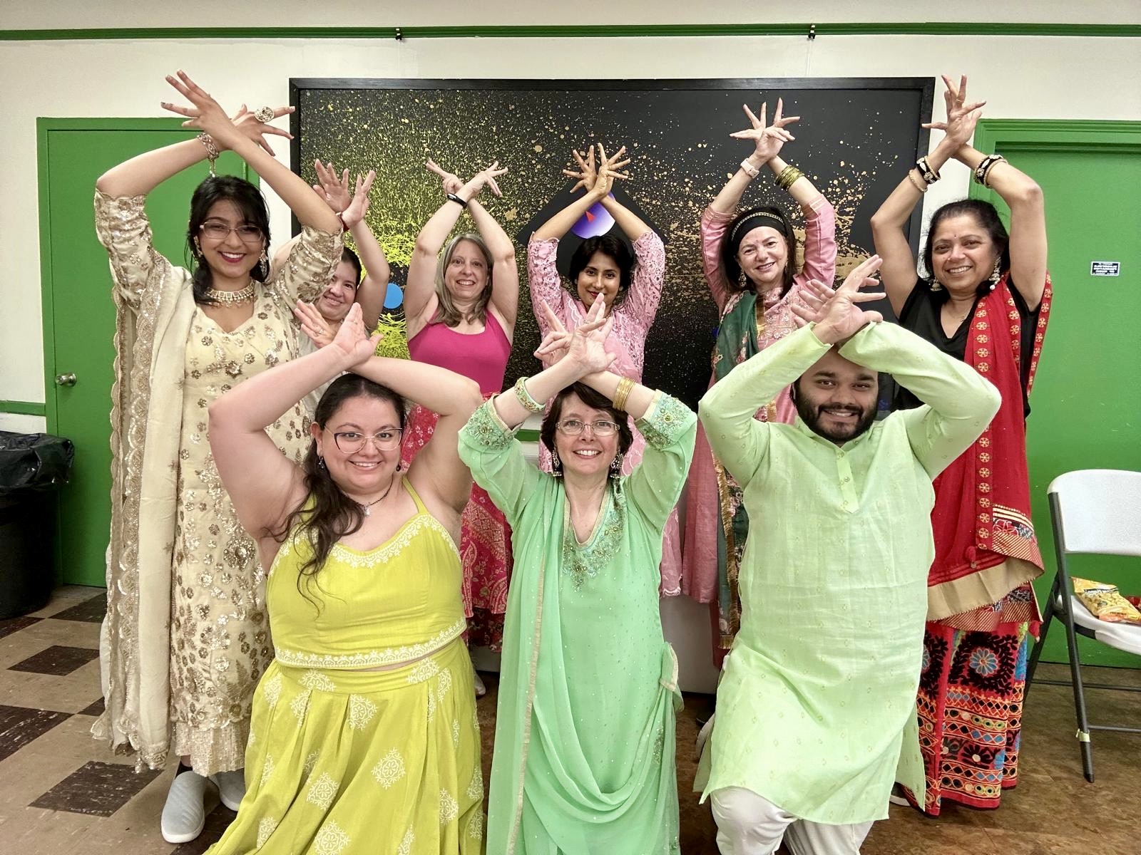 Group folk fusion routine